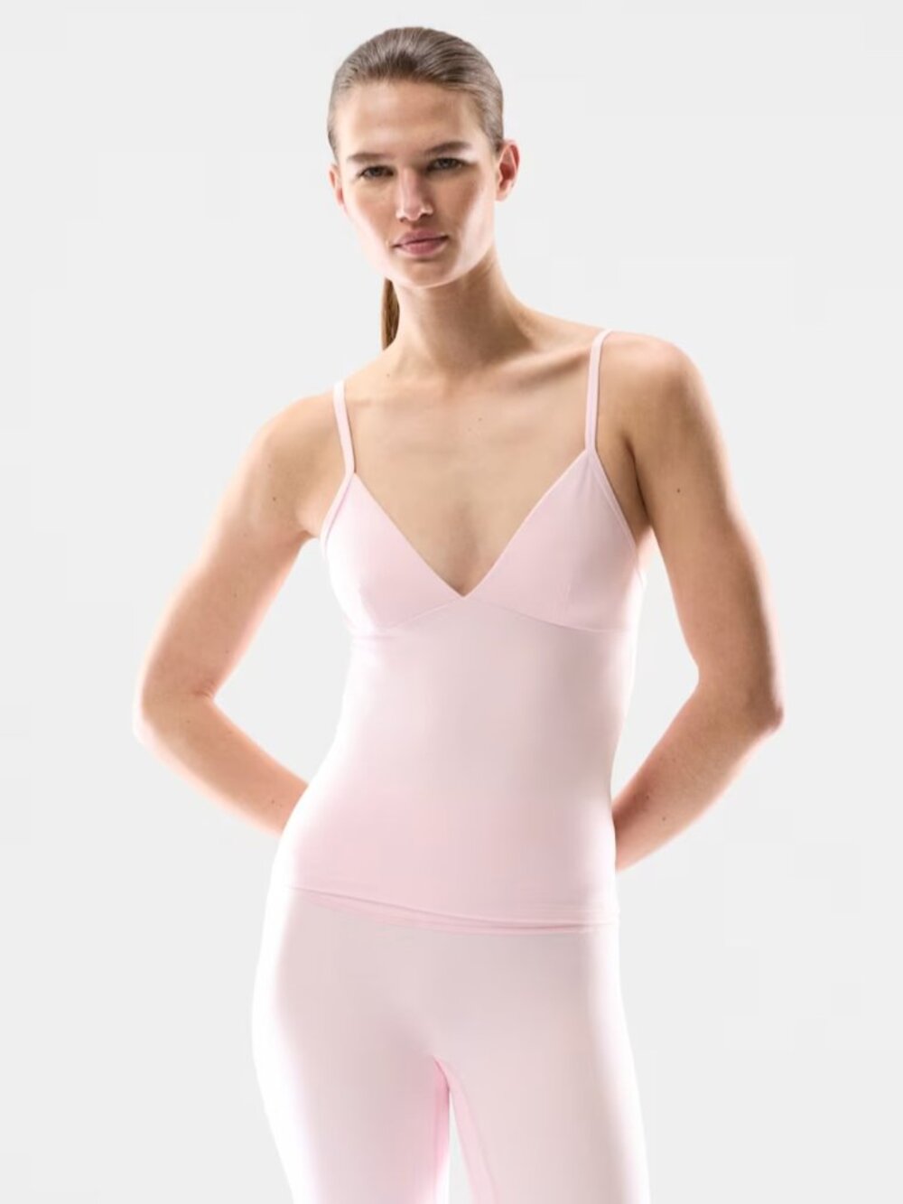 NWT Aritzia GOLDEN BUTTER Vibrant Tank Villa Pink M